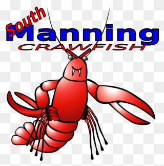 South Manning Crawfish Clip Art At Clker - Lobster Clipart Transparent - Png Download