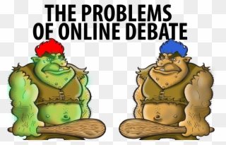 Online Debating Boromir Trolls - Debate Clipart