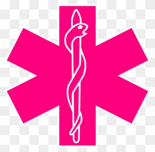 Pink Star Of Life Clip - Ems Logo Hd Png Transparent Png