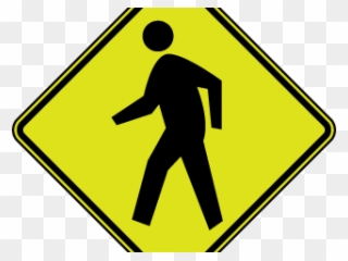 Pedestrian Crossing Sign Clipart
