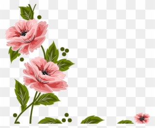 Vintage Flower Clipart Flower Painting - Flower In Png File Transparent Png