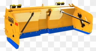 Front Plow T 6 10 Hydraulic Angle Hinged Snow Wings - Vehicle Clipart
