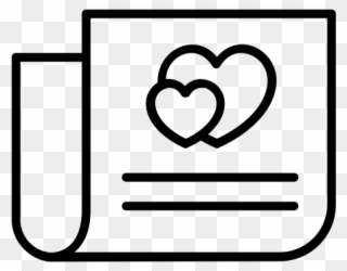 Valentines Day Rubber Stamp - Drawing Clipart