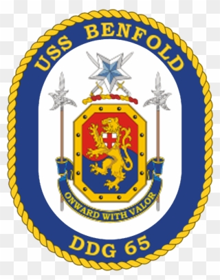 Us Navy Crest Clip Art - Uss Benfold Ddg65 Crest - Png Download