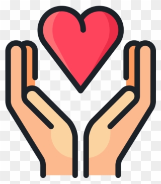 Hand Holding Heart - Solidaridad Icono Png Clipart (#1081362) - PinClipart