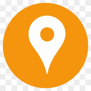 New Location Sign [math&writing] - Location Png Icon Orange Clipart