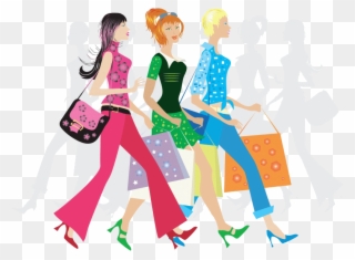 Montar A Caballo - Girls Day Out Clipart - Png Download