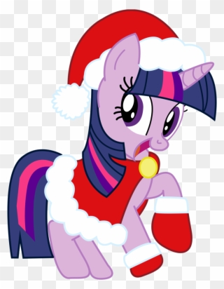 Artist Paulysentry Christmas - My Little Pony Christmas Twilight Clipart