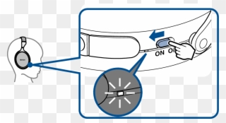 El Indicador Charge/nc Se Ilumina En Blanco Cuando Clipart