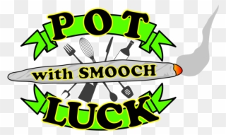 About With Smooch - Potluck Clipart