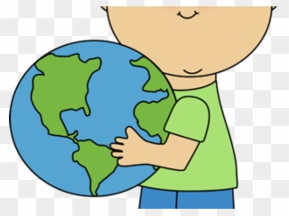 Hug Clipart The Earth - Children Social Studies Clipart - Png Download