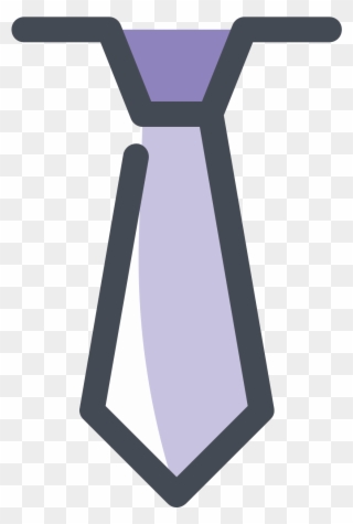 A Tie Is A Fabric That Goes Around Your Neck And Then - Necktie Clipart