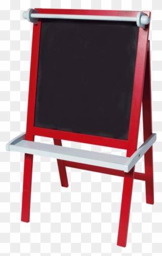 Gltc Art Easel, Red - Gltc Red Easel Painting Set Clipart