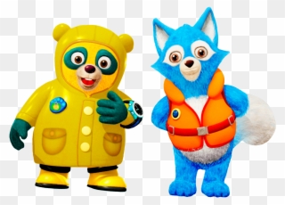 Download - Agent Oso And Wolfie Clipart