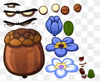 Second Lily Pad Textures - Pvz Heroes Forget Me Nuts Clipart