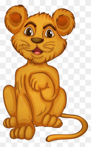 Cub Clipart Lion Cub - Oh My! Lions, Tigers, And Bears - Png Download