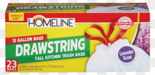 Homeline Trash Bags - Bin Bag Clipart