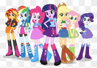 Applejack Boots Bowtie Bracelet Clothes Compression - Butterfly Fluttershy Equestria Girls My Little Pony Clipart