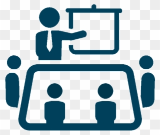 Back Office To Board Room - Meeting Icon Clipart