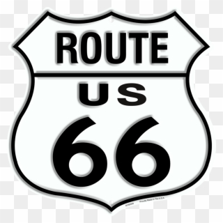 Route 66 Shield - Route 66 Arizona Sign Clipart