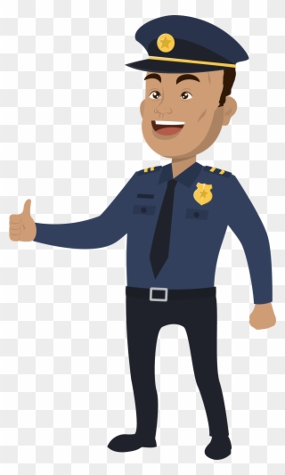 Bahador Jharkhand Sub Inspector Policeman With A - Police Pointing At You Cartoon Png Clipart