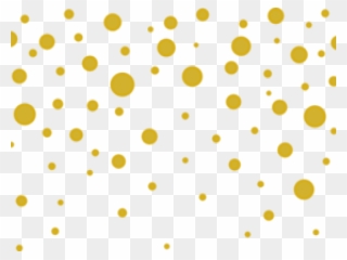 Dots Clipart Gold - Gold Polka Dots Png Transparent Png