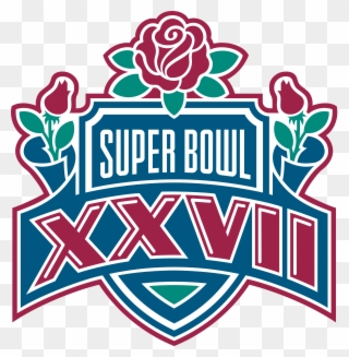 Super Bowl Xxvii - Super Bowl 27 Logo Clipart