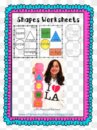Again Have The Students Color The Shapes, Notice That - Paper Clipart