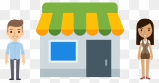 The Fewest Rules And Regulations And The Greatest Privacy - Grocery Store Icon Png Clipart