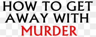 Open - Get Away With Murder Logo Png Clipart
