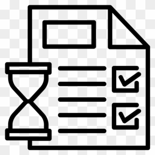 Important Deadlines - Time Frequency Icon Clipart