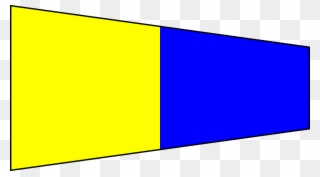5 Signal Pennant Flag Clipart