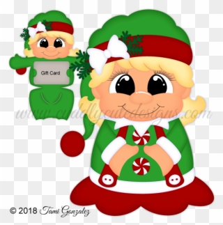 Huggable Elf - Girl - Boy Clipart