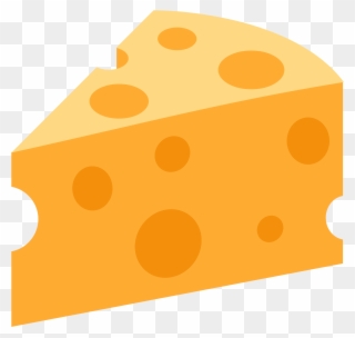 Dairy Clipart Cheese Wedge - Cheese Emoji Png Transparent Png