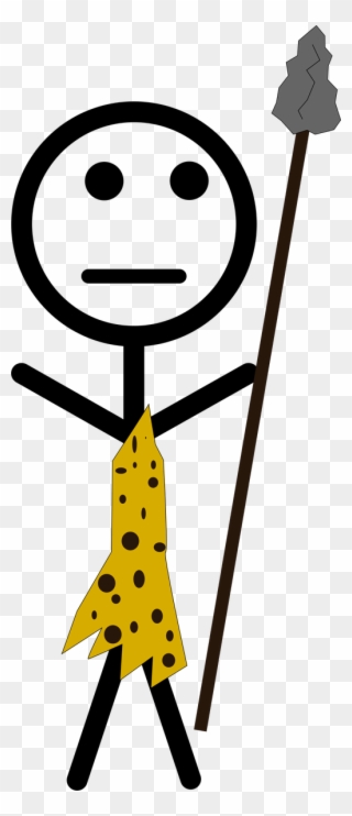 Stick Figure Png Grey - Stick Figure With A Toga Clipart