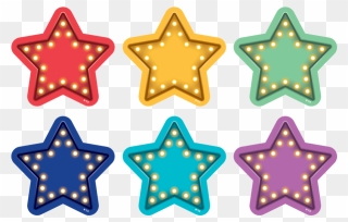 Marquee Stars Spot On Floor Markers - Marquee Stars Clipart