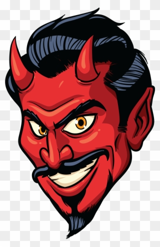 Cartoon Devil Goatee Clipart