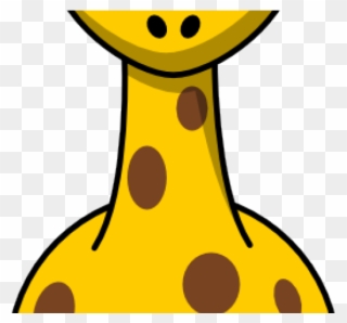 Giraffe Clipart Clear Background - Transparent Cartoon Giraffe - Png Download