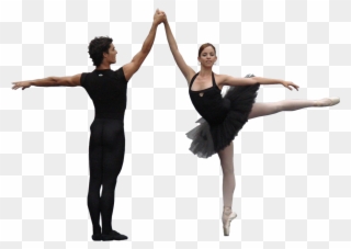 Beautiful Duet Dance In Pinterest Dancer Cutout - People Dancing Ballet Png Clipart