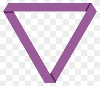 Polyamory Möbius Triangle - Non Monogamy Symbol Clipart