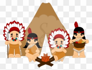 Indians - Cartoon Clipart