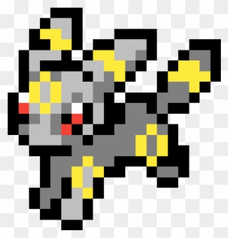 Umbreon - Pokemon Pixel Art Eevee Clipart