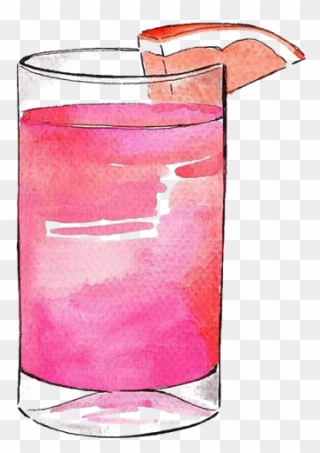 Picture Transparent Stock Grapefruit Juice Drink Transprent - Drink Drawing Clipart