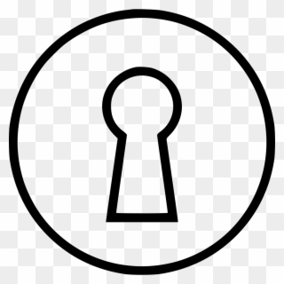 Keyhole Transparent Background - Icon Clipart