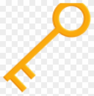 Keys Clipart Small Key - Vector Graphics - Png Download