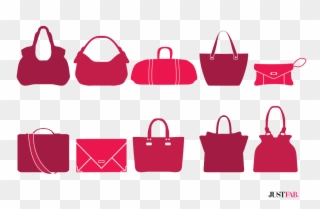 A Visual Handbag With So Many Different - Different Type Of Hand Bags Clipart