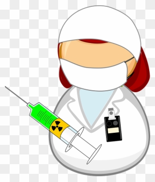 Comic Characters, Disease, Doctor, Dosimeter, Health - Nuclear Medicine Clipart - Png Download