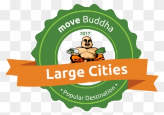 Movebuddha Popular Large City Destination - Illustration Clipart
