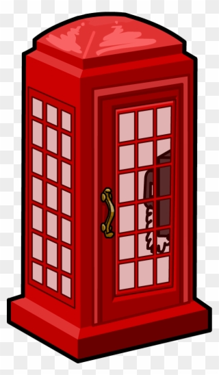 Big Ben - Telephone Box Png Clipart