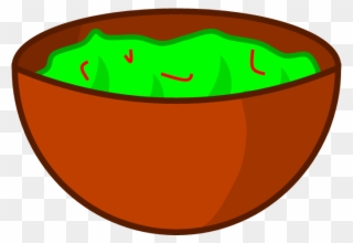 Bowl Of Guacamole Clipart - Png Download